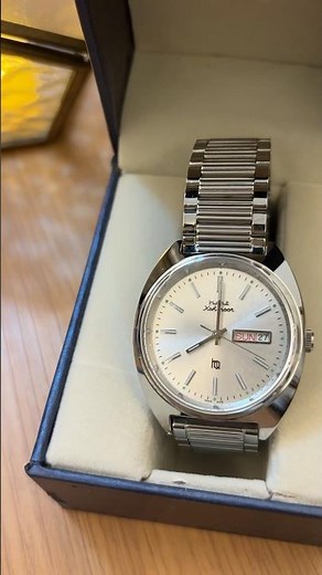 HMT Kohinoor quartz B1 silver watch #hmt #watch