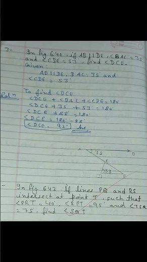 Class 9 Maths | Chapter 6 | Exercise 6.3