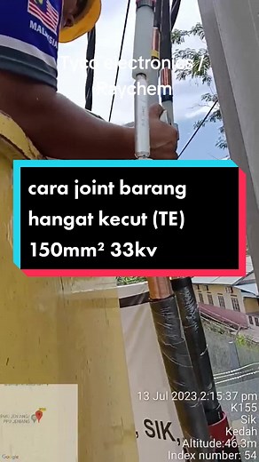 Raychem joint for single core screen, plastic and rubber insulated cable 33kv without armour #jointer #jointer11kv #jointer33kv #menebing #kakipancing #kandanglembu #fyp #fypシ #kongsiilmu