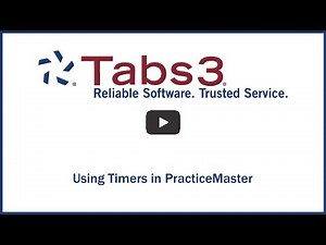 Using Timers in PracticeMaster