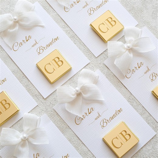 50 Card With Chocolate,chocolate Favors, Wedding Favors for Guests,personalized Wedding Chocolate Favors,card Chocolate,engagement Chocolate - Etsy