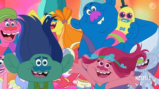 Get ready to sing the Trolls: The Beat Goes On! theme song out loud and in your head ALL DAY LONG. Now streaming, only on Netflix ✨ | Netflix Family