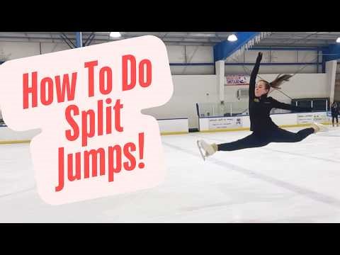 Learn To Do Split Jumps in Figure Skates!