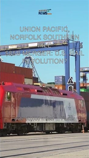 Union Pacific, Norfolk Southern File $85B Merger: U.S. Rail Revolution?