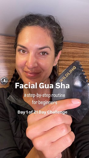 Jess | Self-Care, Skincare & Natural Glow | Day 1 of 21 Day Facial Challenge: today’s video walks you through step by step how to prep the skin for gua sha, how much oil to use, and... | Instagram