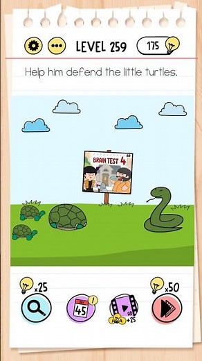 Brain test level 259 #mobilegame #braintestsolution #games #trickypuzzles #gaming #braintest