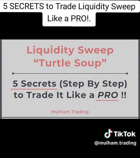 5 SECRETS to Trade Liquidity Sweep Like a PRO!.#liquiditytradingstrategy #liquiditysweeps #liquidity #liquiditysecrets #timebasedliquidity #wickliquiditysweep #liquiditysweeptrap #liquiditylevel #liquiditystrategy #liquidityviral #tradingtips #tradingview #daytrading #stocks #smartmoneyconcepts #SMC