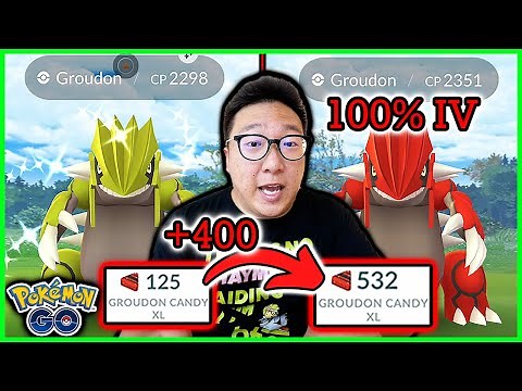 I Did 100 Groudon Raids in 24 Hours, AND THIS HAPPENED! - Pokemon GO