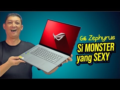 KAYAK JURAGAN SAWIT kalo pake laptop ini !!! ASUS ROG ZEPHYRUS G16 Ultra 9 + RTX 5060