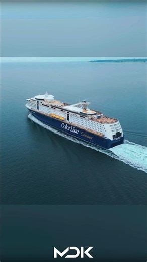 Ferry Color Line Color Magic Leaving Kiel | 27-7-2025