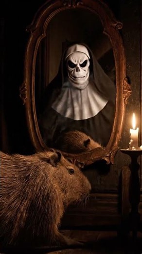 Valak in the Mirror 🔮 | Capybara Horror Show