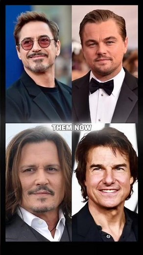 Hollywood’s Biggest Actors: Then & Now Transformation! 🎬