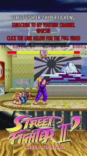STREET FIGHTER 2 HYPER FIGHTING: GUILE VS KEN SHORT