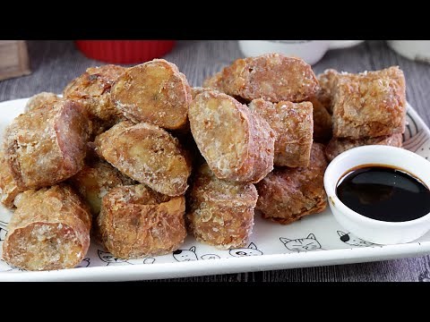 Super Yummy Teochew Crispy Prawn Rolls (Hei Zho) 虾枣 Chinese Prawn & Meat Roll Recipe