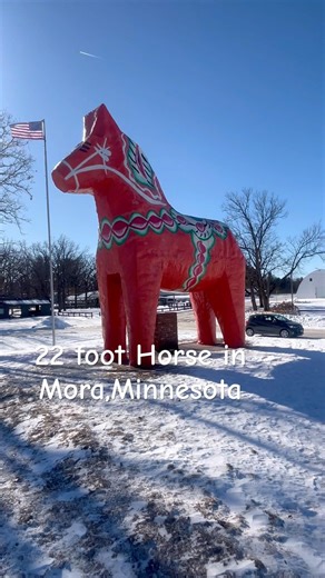 Dala Horse in Mora,Minnesota #minneapolis #saintcloud #duluth