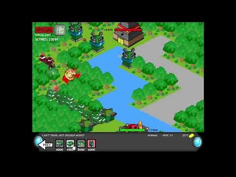 Strategy Defense 3: The Final War Flash Game Playthrough