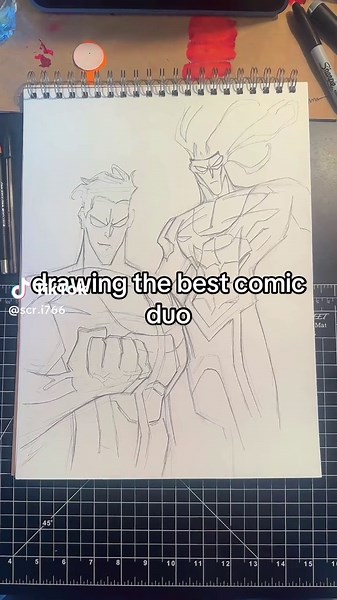 Invincible Fanart Featuring Longhair Mark and Tracksuit Mark