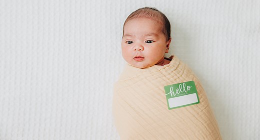 Most popular baby names of 2021