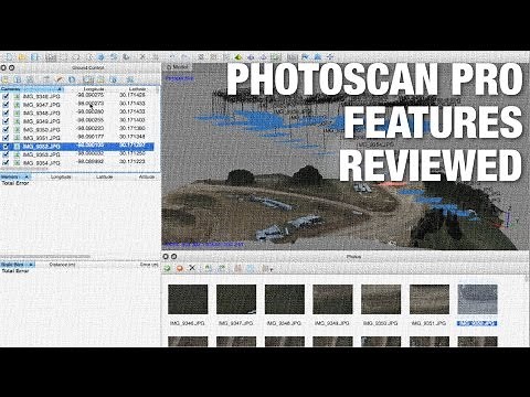 Agisoft PhotoScan Pro vs Standard Feature Overview