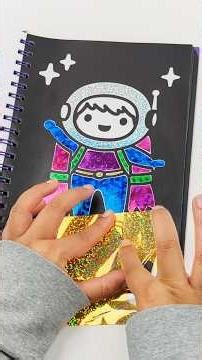 Astronaut Foil Art! Videos for Children