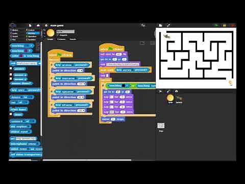 maze game demo Snap!