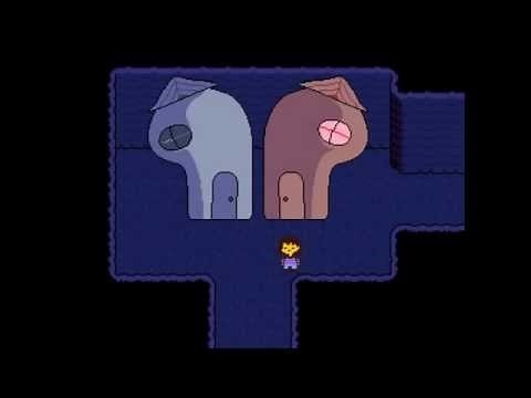 Undertale: How to enter the house next to Napstablook!