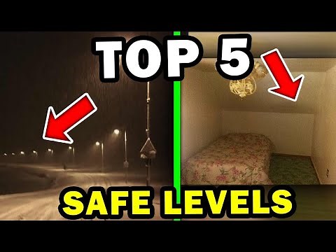 ✅Top 5 100% SAFE Backrooms Levels with NO ENTITIES
