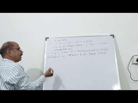 Shallow Foundation - 12 | Plate Load Test Example 01