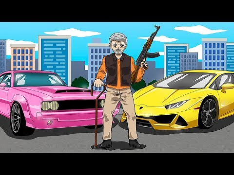 Stealing $3M Cars as a Old Man in GTA 5 RP!