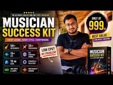Best Musician Success Kit (World Samples Pack) | One Shots & Loops | No Heavy VSTs Needed | Learn FL