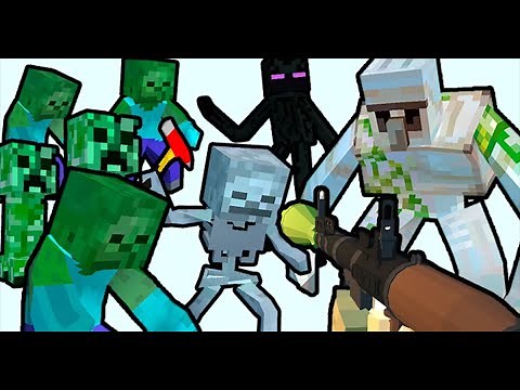 Minecraft Shooter Walkthrough