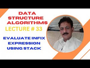 Evaluate Infix Expression using Stack in C++ | Data Structure using C++ Tutorial for Beginners