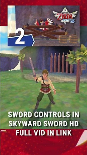 How MOTION CONTROLS Work in Zelda Skyward Sword HD #nintendoswitch #zelda #letsplay #gamingshorts