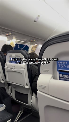 2K views | Footage: Passenger video on Alaska Airlines flight 1282...