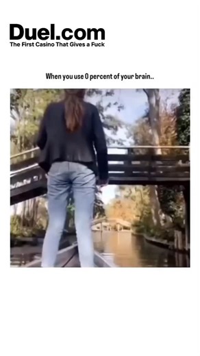 KNOWLEDGE on Instagram: "The post shares a reposted viral video of a woman named Laura attempting a risky jump from a canal bridge to a moving boat, missing and splashing into the water, with the caption mocking her impulsiveness as using "0 percent of your brain." From @DOGE__news , a culture and politics feed, the content diverges into entertainment, amassing 30,000+ likes and 11 million views in under 48 hours, underscoring X's appetite for quick, relatable fail moments. Top replies blend hum