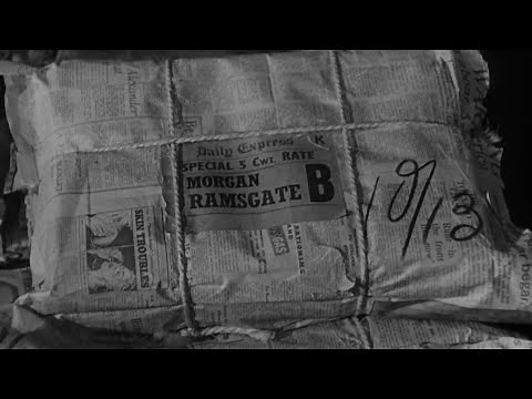 Vintage railway film - 'Newspaper Train' - 1942