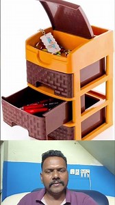 Take a look at this 3 Layer Multipurpose Drawer Storage Modular Desk Organizer Chests