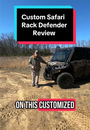 Custom Can-Am Defender Safari Rack Overview