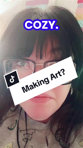 Maybe? Making art: feral edition #artdrama #artistsoftiktok #artist #arttok