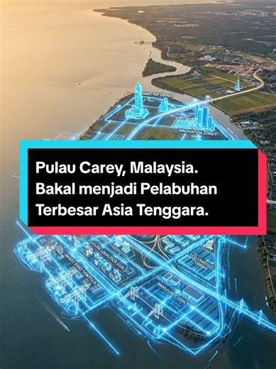 Korang tahu tak Malaysia baru luluskan projek pelabuhan baru yang lagi besar dari PTP? Ini game changer untuk Malaysia 🇲🇾