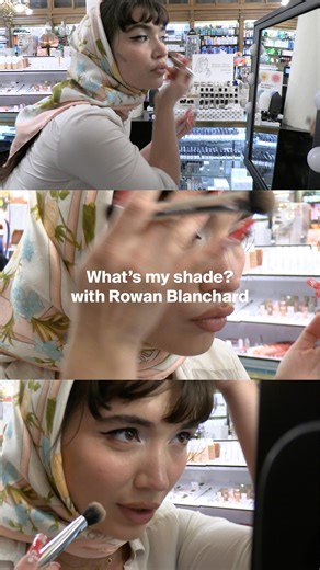Haus Labs | “What’s my shade?” with Rowan Blanchard @rowanblanchard. Which Shaping Balm shade are you? Find out at hauslabs.com using our shade... | Instagram