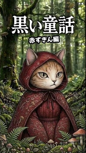 【黒い童話】絶対に怒らせてはいけない「赤ずきん猫」の結末が怖すぎる…