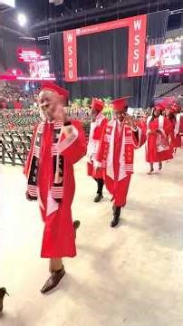 Winston-Salem State University Commencement Processional 🤍❤️🐏