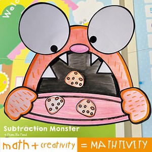 Subtraction Craft Activity