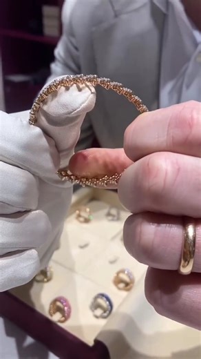One piece of jewelry, two ways to wear it ✨ This ring easily transforms into a bracelet — smart design meets luxury style. #jewelry #bracelet #ring #engineering #intelligencego #fyp #elegant #luxury #women | IntelligenceGo