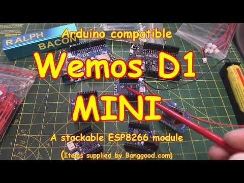 #120 Wemos D1 Mini 👍 Intro (with shields)