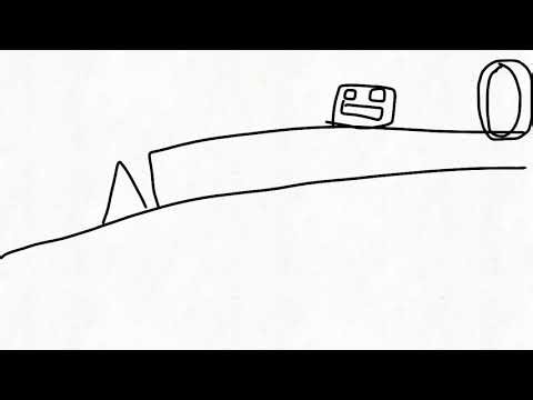 Geometry dash animation (sorry for no color