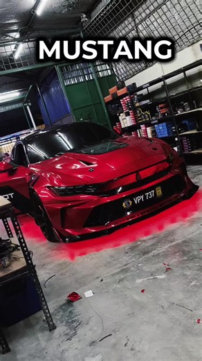 Mustang Underglow and Strobe Light Grill Upgrade