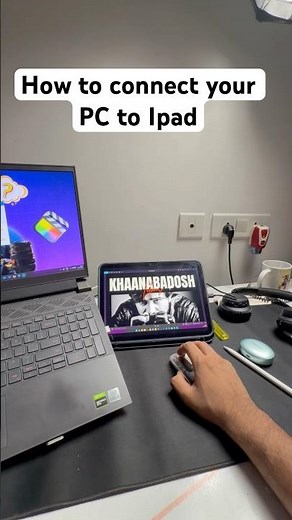 Connect your iPad to PC and use it as ultra HD colour accurate monitor!