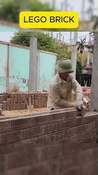 Mortarless LEGO Blocks: More Durable Than Fired Bricks?